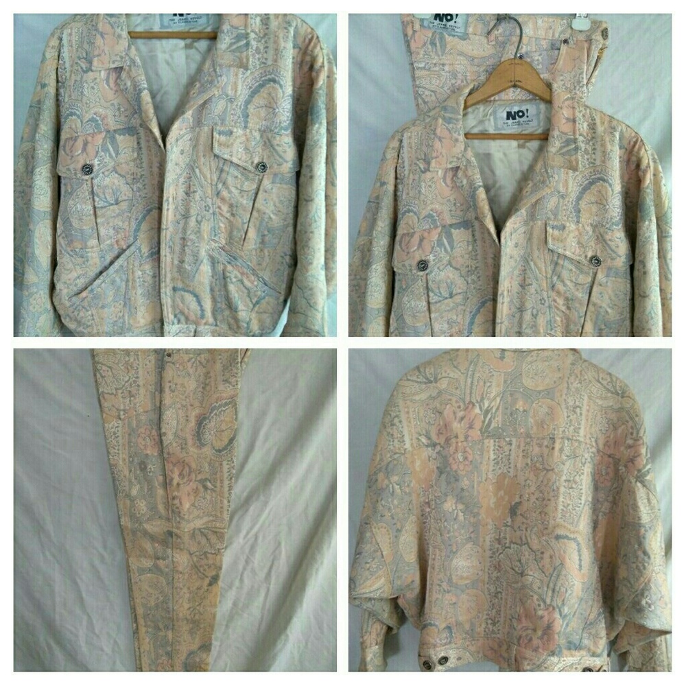 Circa 1980 NO! Revolt Tapestry 2pc